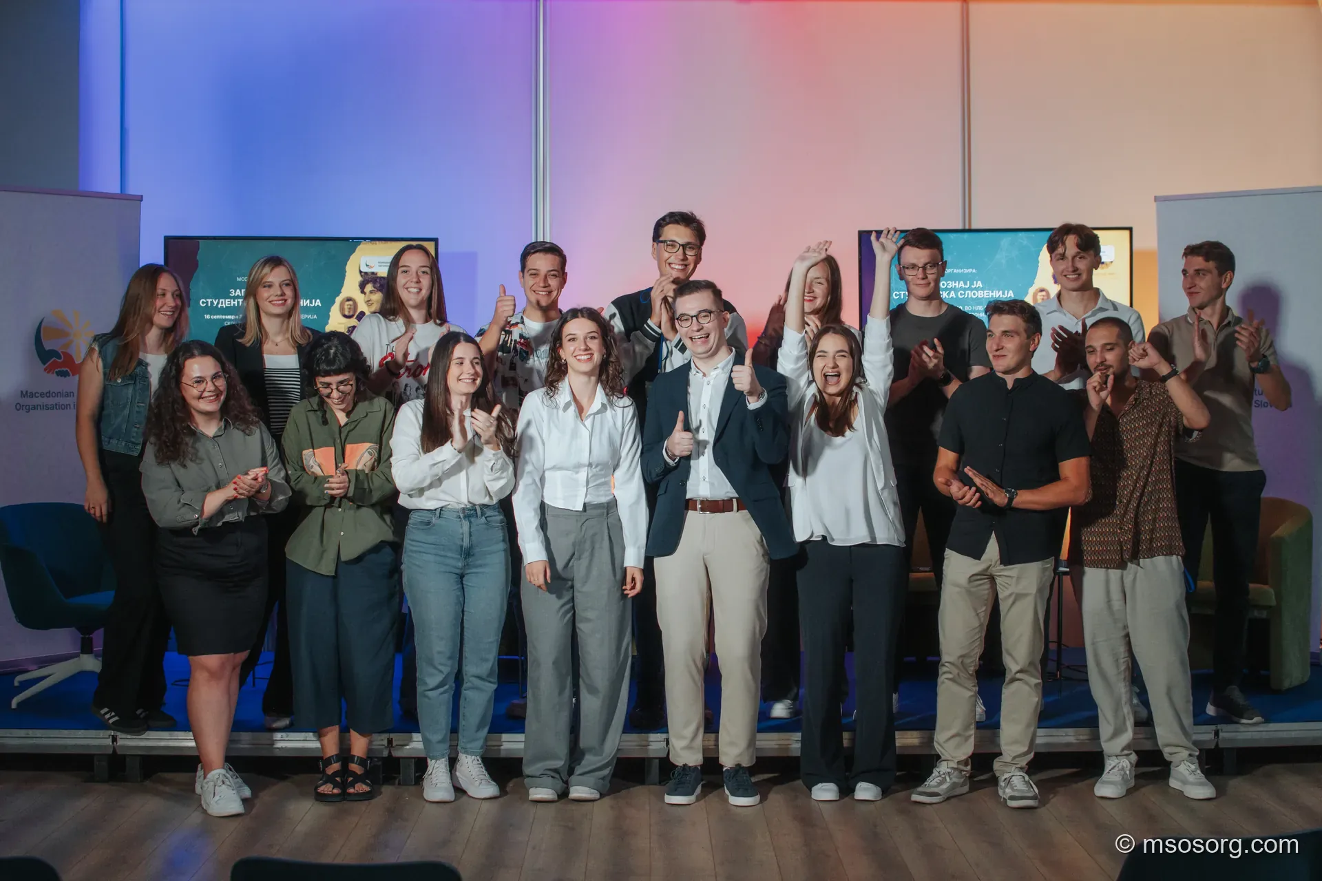 The team and community behind Meet Student Slovenia