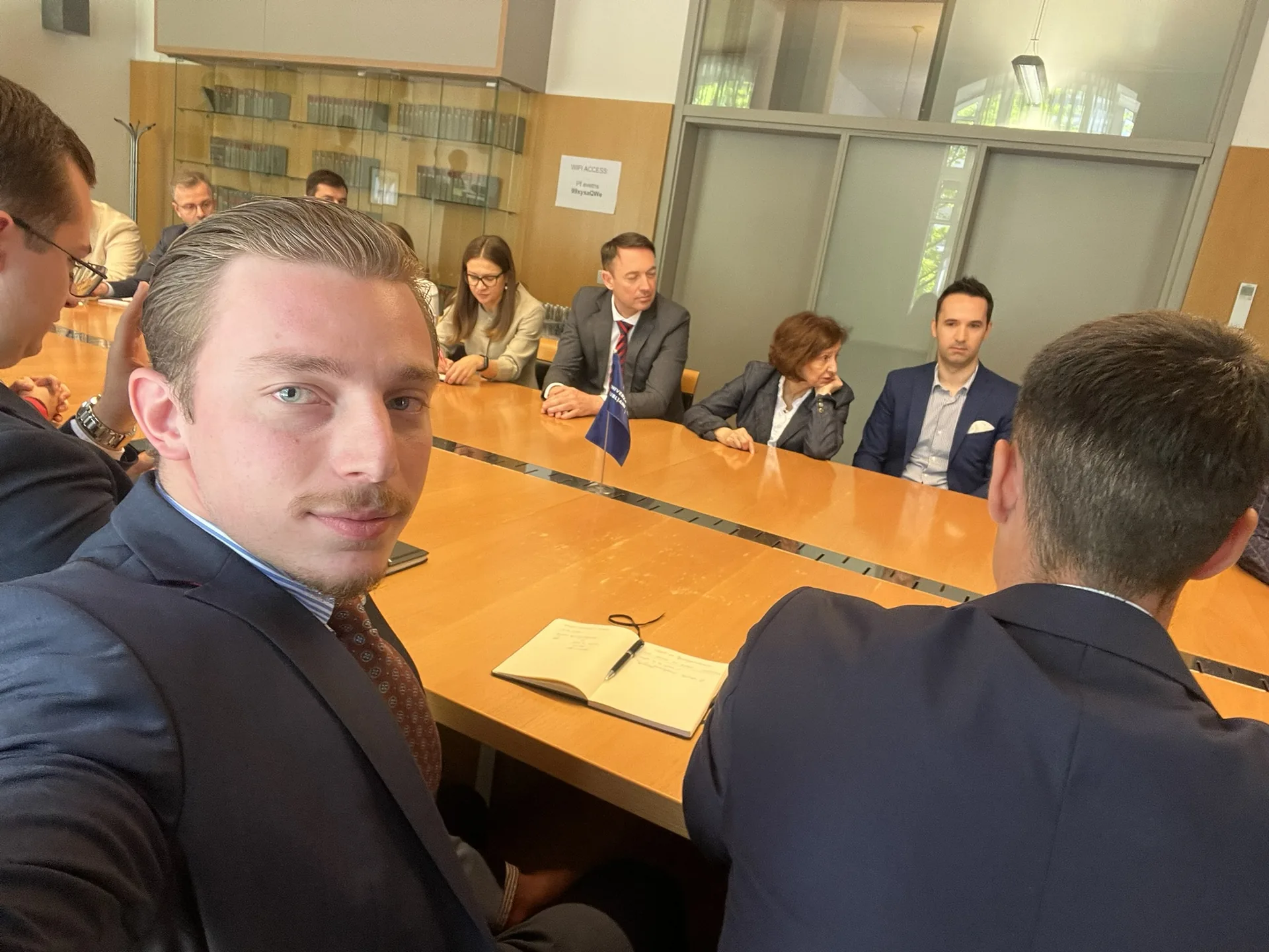 President Gordana Siljanovska-Davkova at the University of Ljubljana